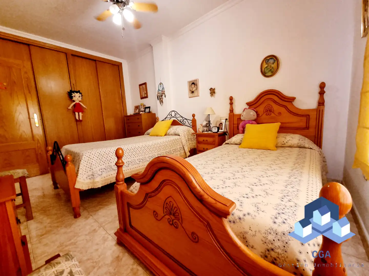 Bedroom of Duplexes for sale in Lorca  with Air Conditioner, Terrace and Storage room