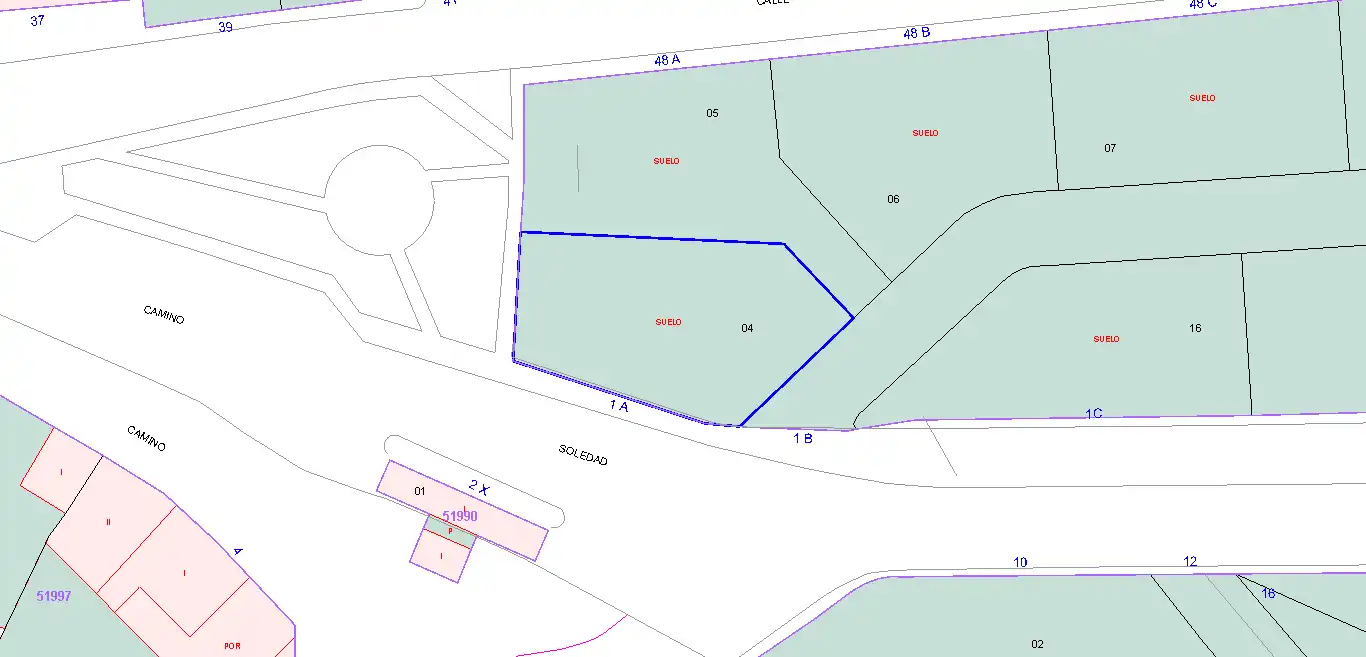 Terreno residencial en venta en Camino de la Soledad 1