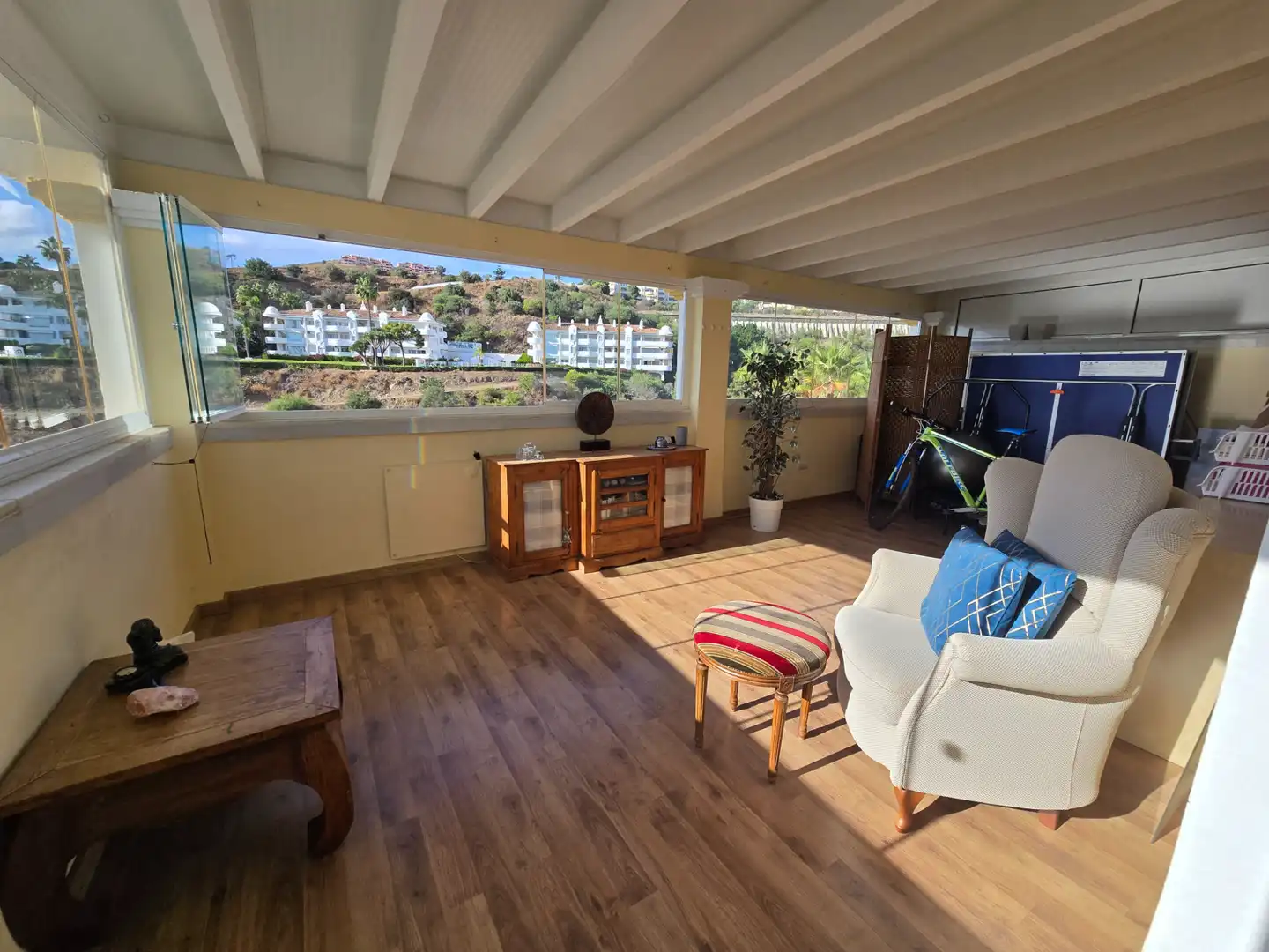 Terrassa de Casa o xalet en venda en Mijas amb Aire condicionat, Calefacció i Jardí privat