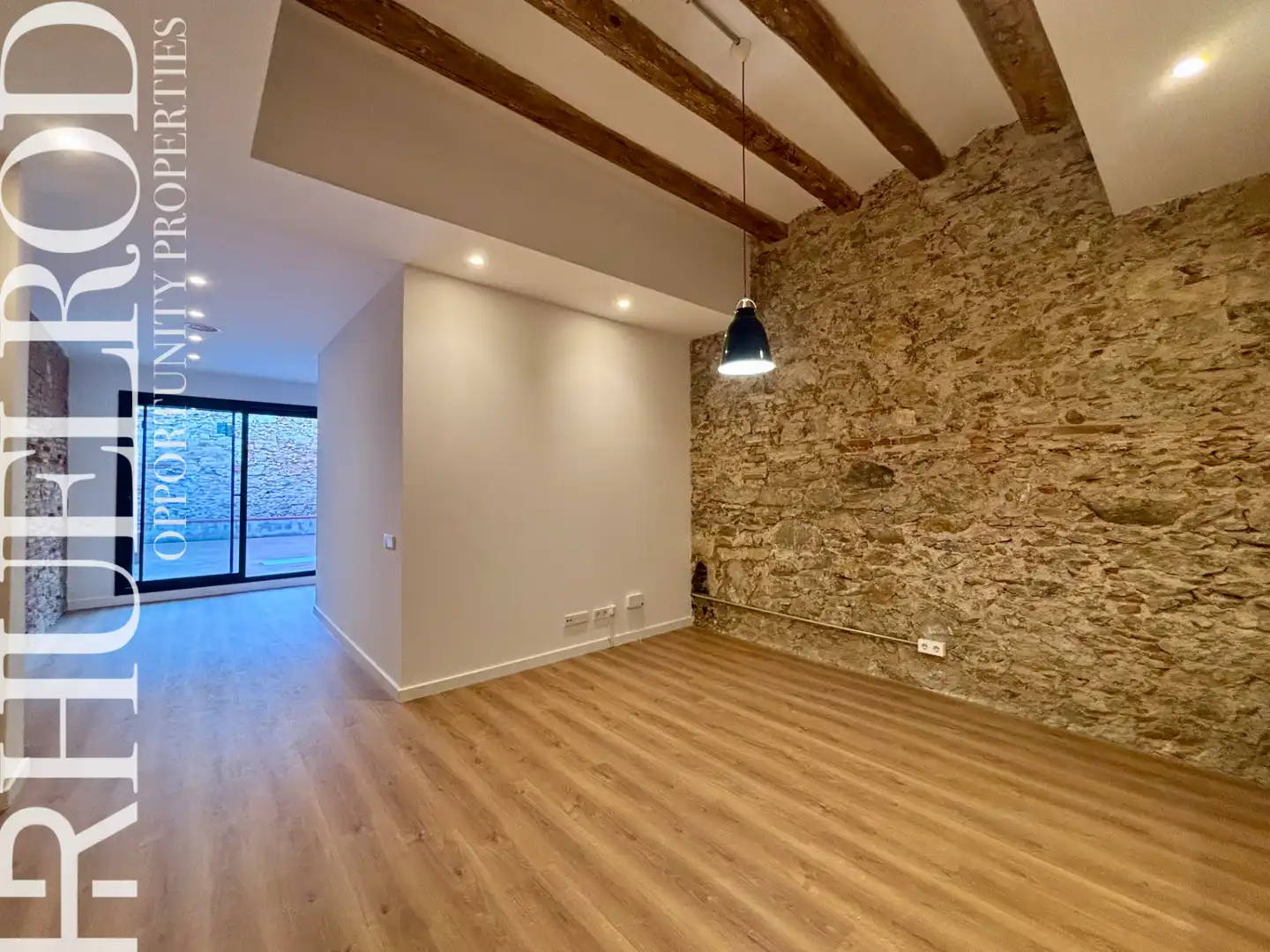 Living room of Ground floor for sale in Badalona  with Air Conditioner, Heating and Parquet flooring