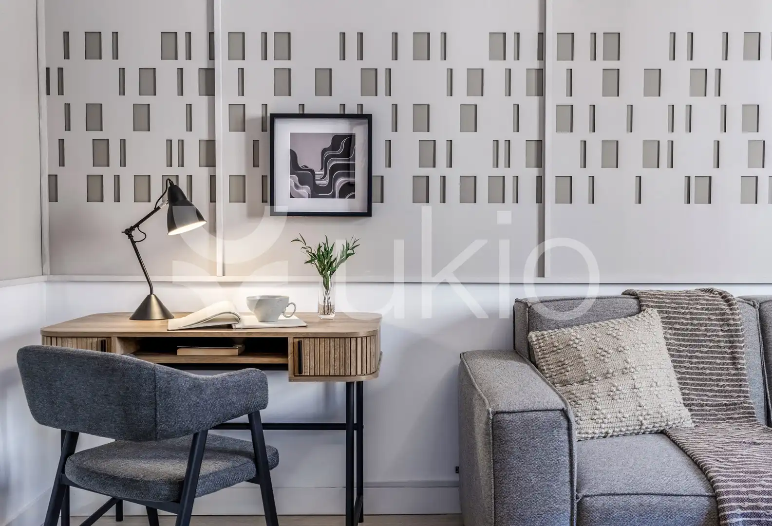 Sala d'estar de Apartament de lloguer en Madrid amb Aire condicionat, Calefacció i Terrassa