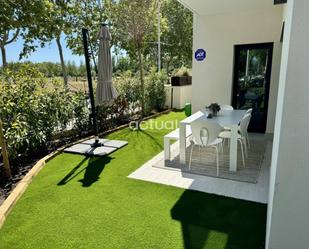 Jardí de Apartament de lloguer en Castell-Platja d'Aro amb Aire condicionat, Terrassa i Piscina