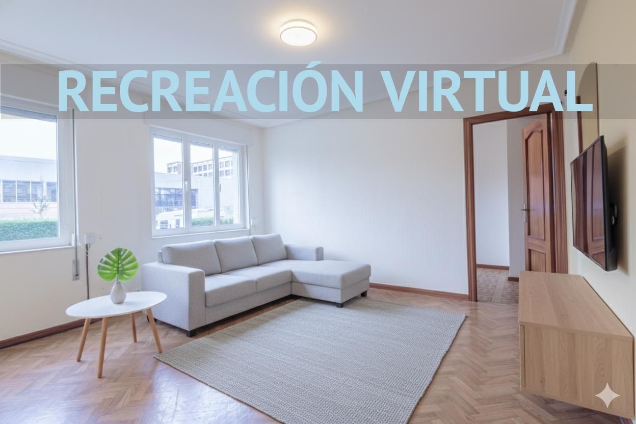 Sala de estar de Planta baja en venta en Gijón 
