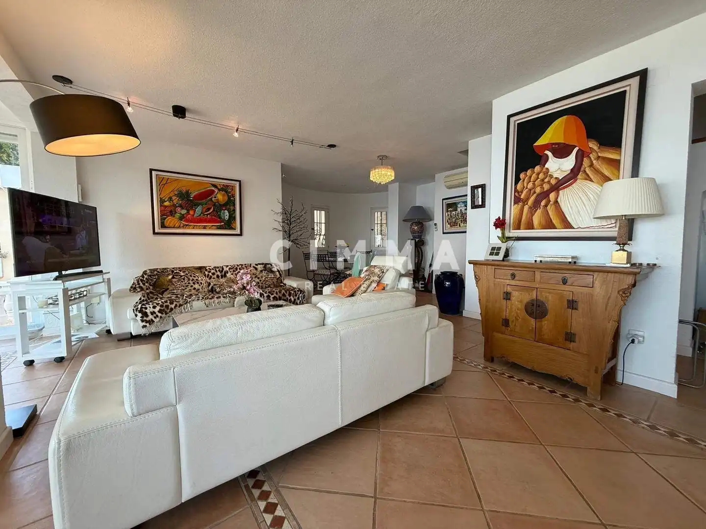 Sala de estar de Casa o chalet en venta en Altea