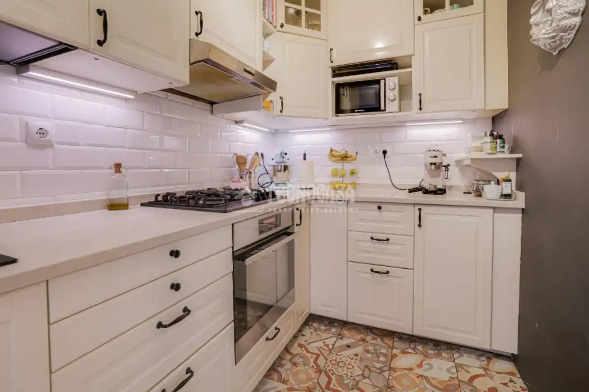 Kitchen of Flat for sale in Sant Feliu de Llobregat  with Balcony