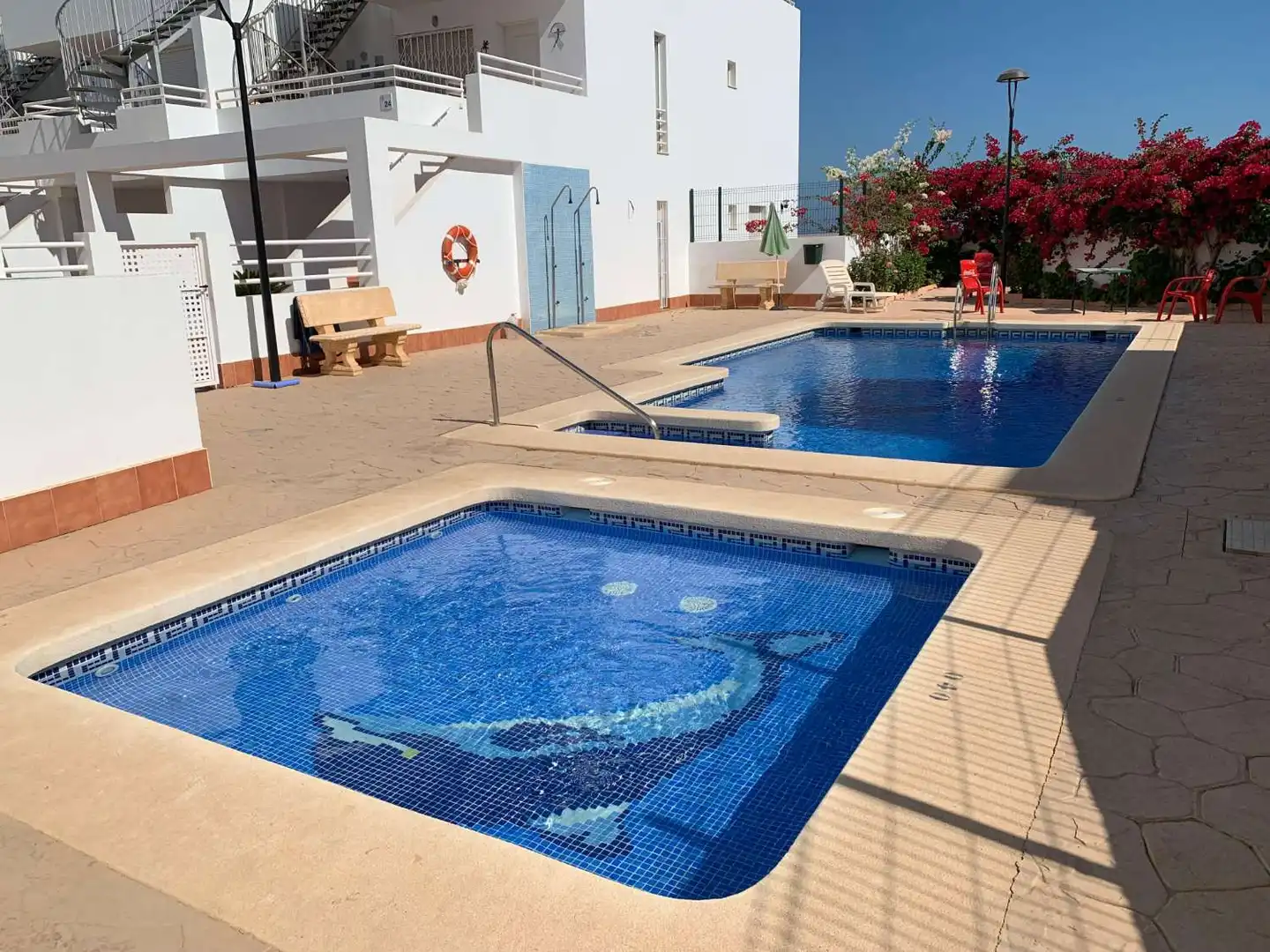 Piscina de Apartamento en venta en Cuevas del Almanzora con Aire acondicionado, Calefacción y Terraza