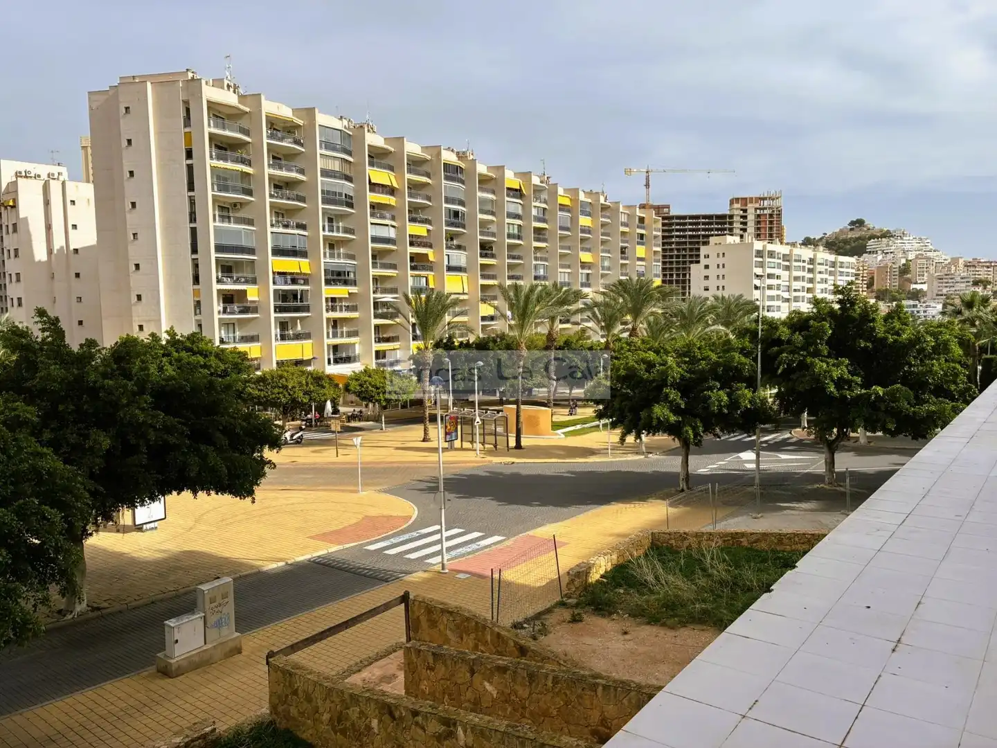 Außenansicht von Wohnungen zum Verkauf in Villajoyosa / La Vila Joiosa mit Klimaanlage, Heizung und Terrasse