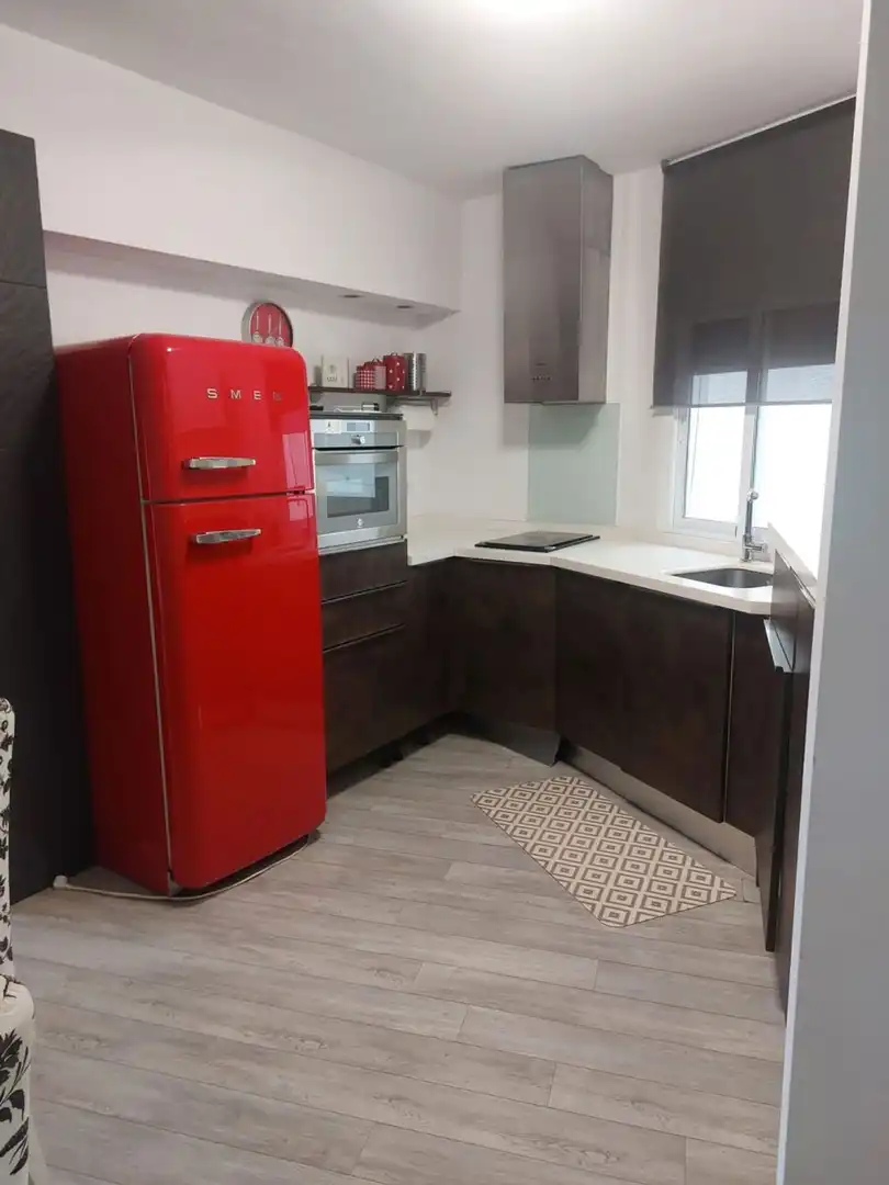 Küche von Wohnung zur Miete in Sevilla mit Klimaanlage und Möbliert