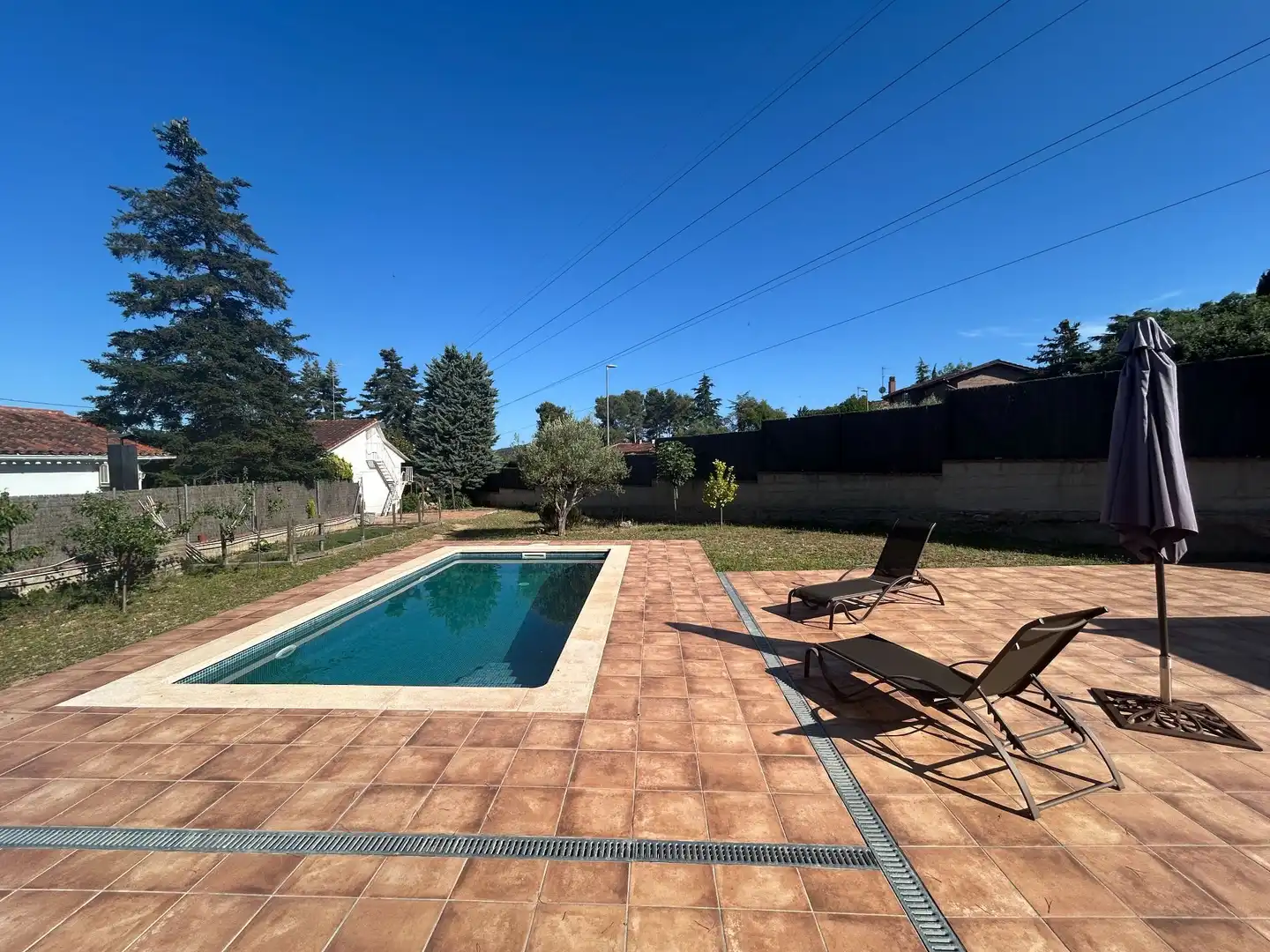 Piscina de Casa o xalet en venda en Begues amb Aire condicionat, Calefacció i Jardí privat