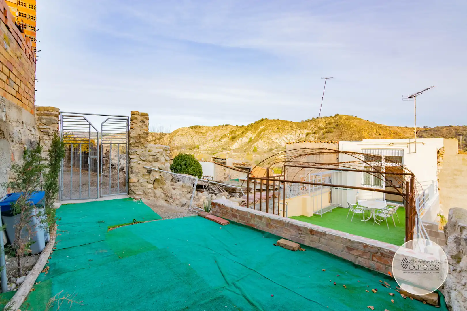 Terrace of Houses for sale in Castelló de Farfanya  with Furnished and Oven