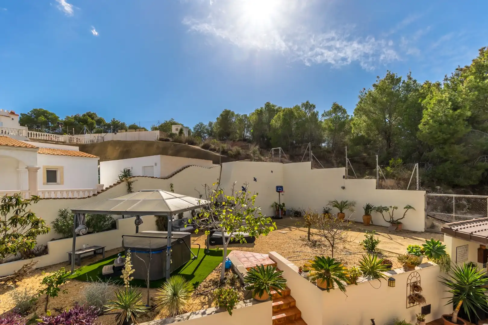 Garden of Houses for sale in L'Alfàs del Pi  with Swimming Pool