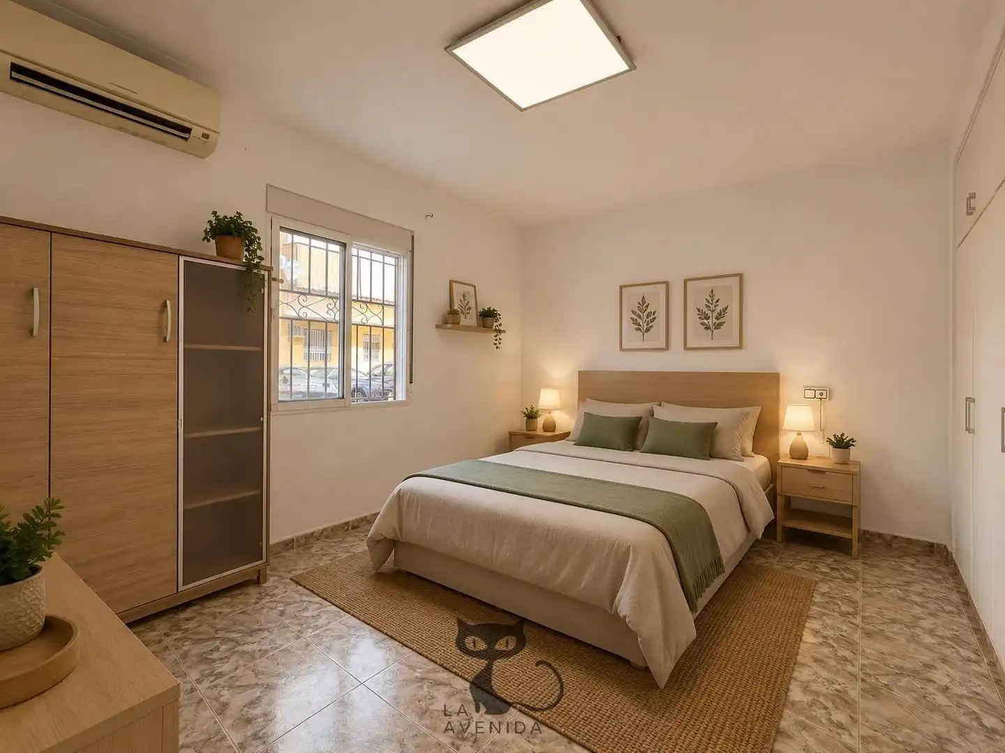 Bedroom of Ground floor for sale in Alfafar  with Air Conditioner and Alarm