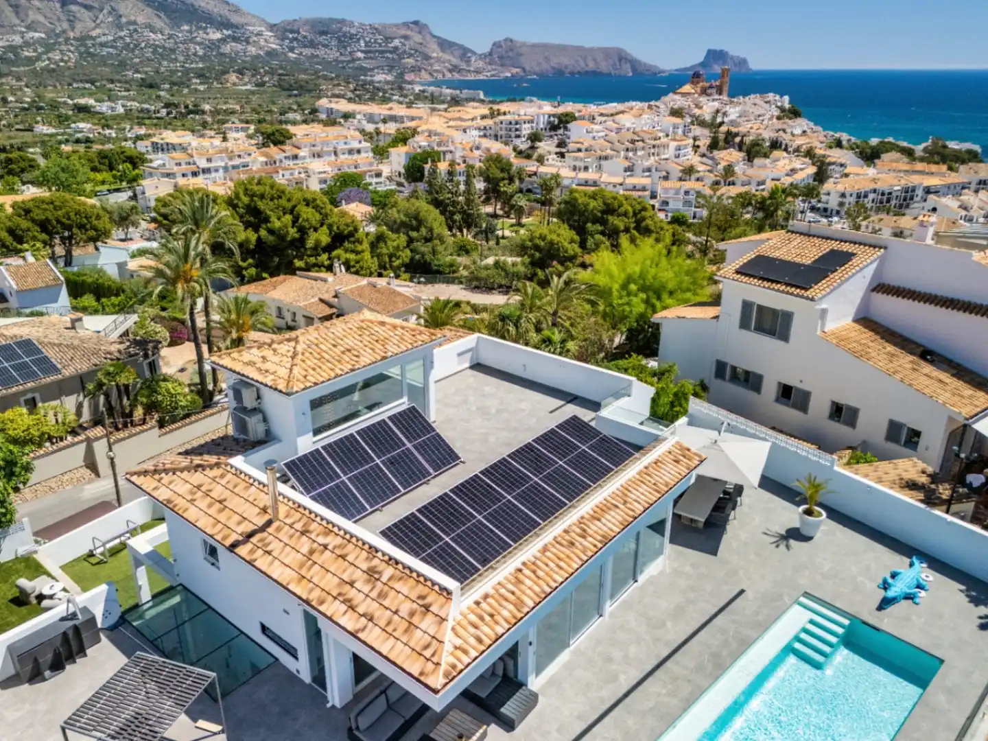 Detached house with pool for sale in Altea ciudad, imagen 30