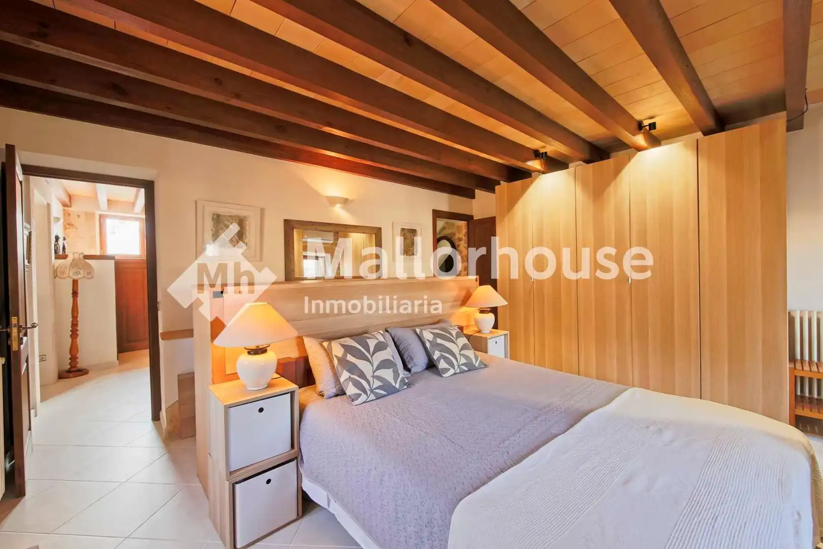 Bedroom of Detached homes for sale in Alcúdia  with Air Conditioner, Private garden and Terrace