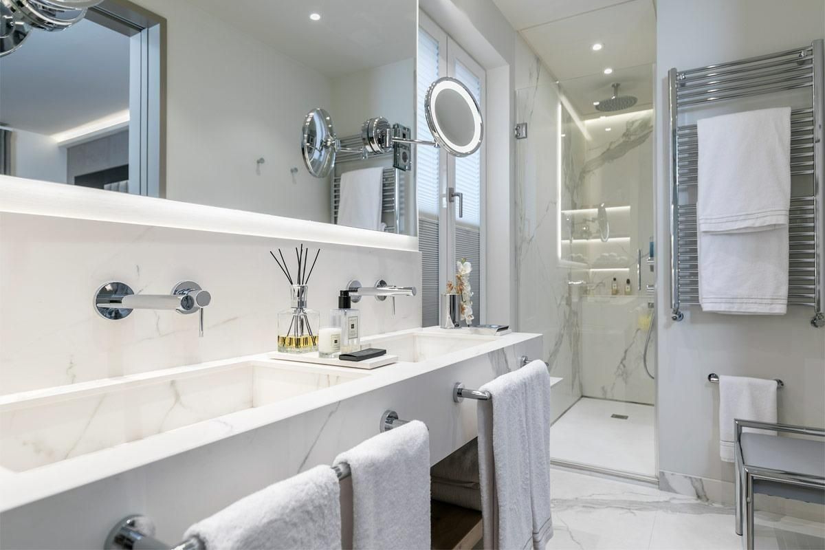 Bany de Apartament de lloguer en Las Palmas de Gran Canaria amb Aire condicionat