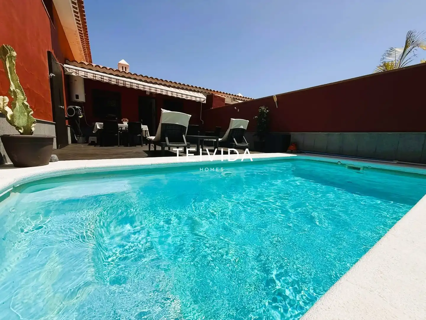 Swimming pool of Flat for rent in Adeje  with Air Conditioner, Terrace and Swimming Pool