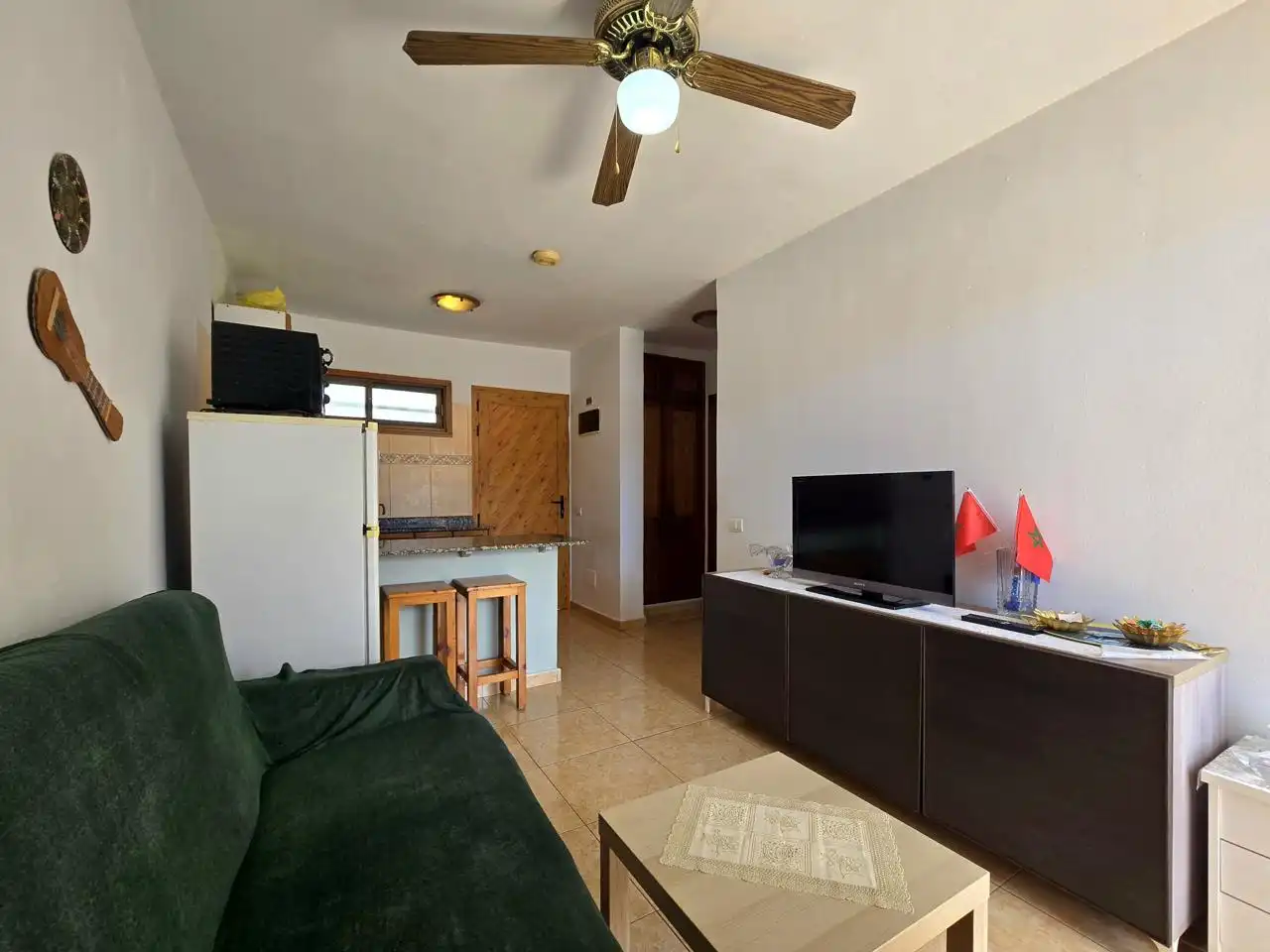 Sala d'estar de Apartament en venda en Mogán amb Moblat, Balcó i Piscina comunitària