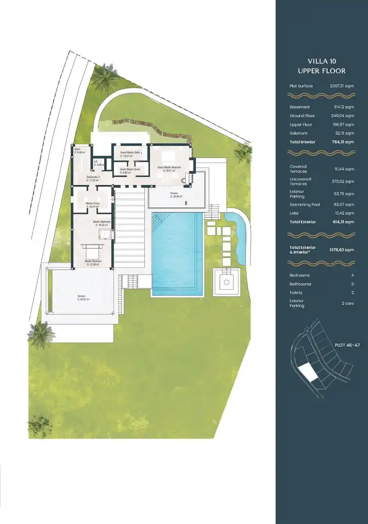 Villa mit Pool zum Verkauf in Selwo, imagen 61