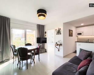 Sala d'estar de Apartament per a compartir en  Barcelona Capital amb Aire condicionat i Terrassa