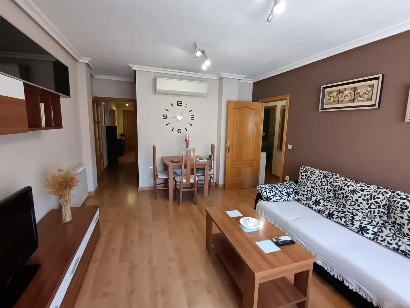 Sala de estar de Piso en venta en Puertollano con Aire acondicionado, Calefacción y Amueblado