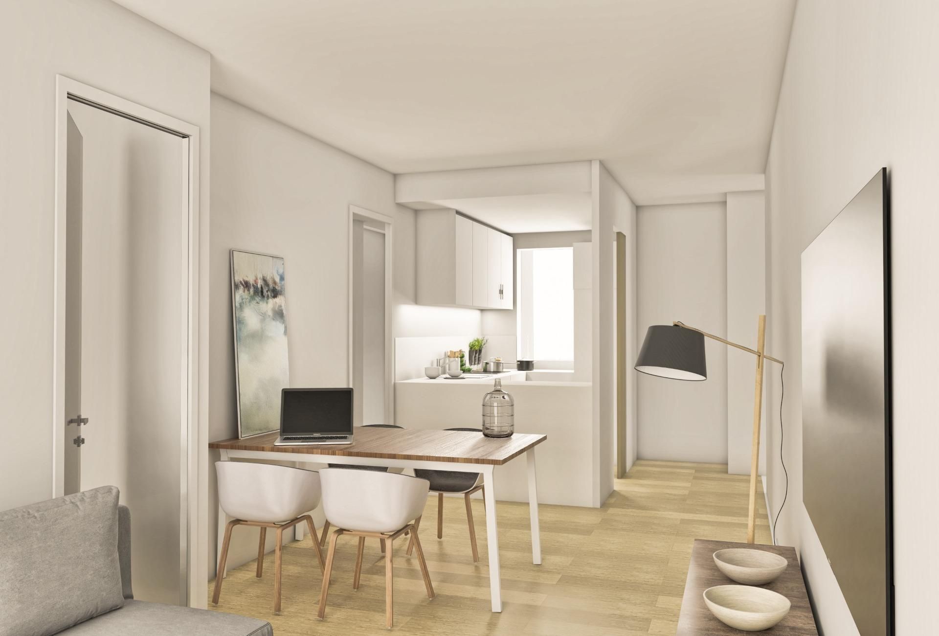 Bedroom of Flat for sale in Vilanova i la Geltrú  with Heating