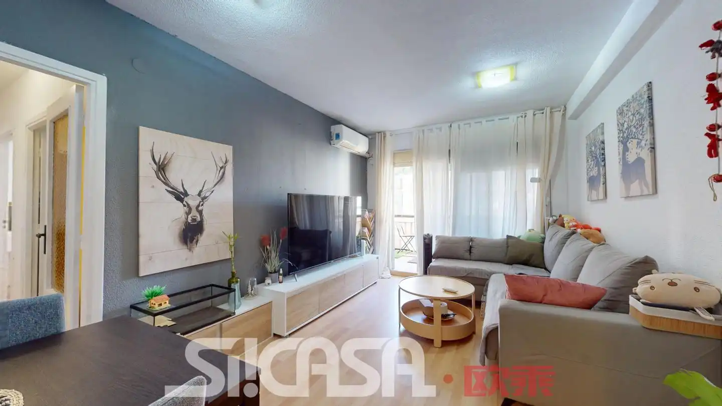 Sala de estar de Piso en venta en Parla con Aire acondicionado, Calefacción y Terraza