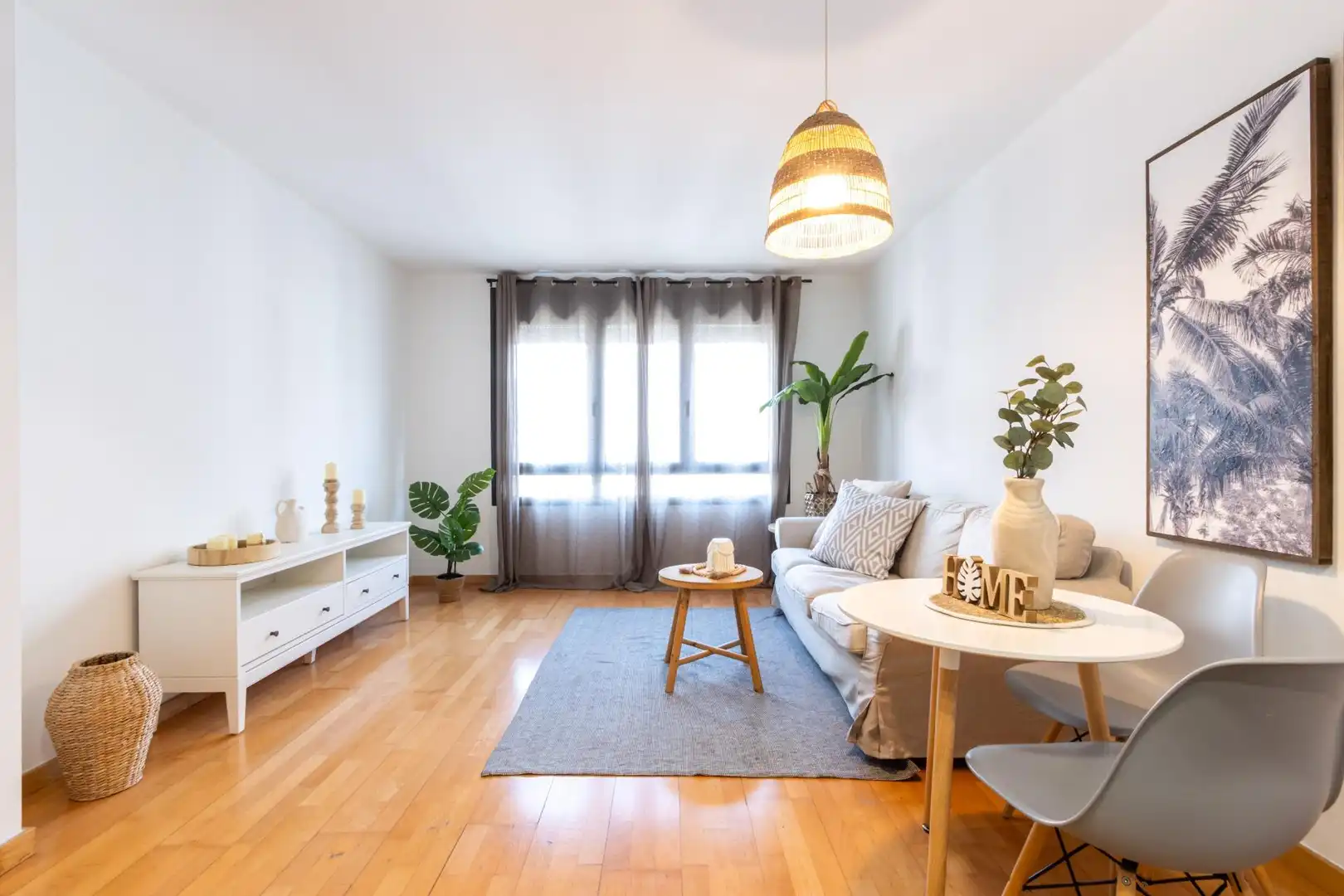 Sala de estar de Piso en venta en Sabadell con Aire acondicionado, Calefacción y Parquet
