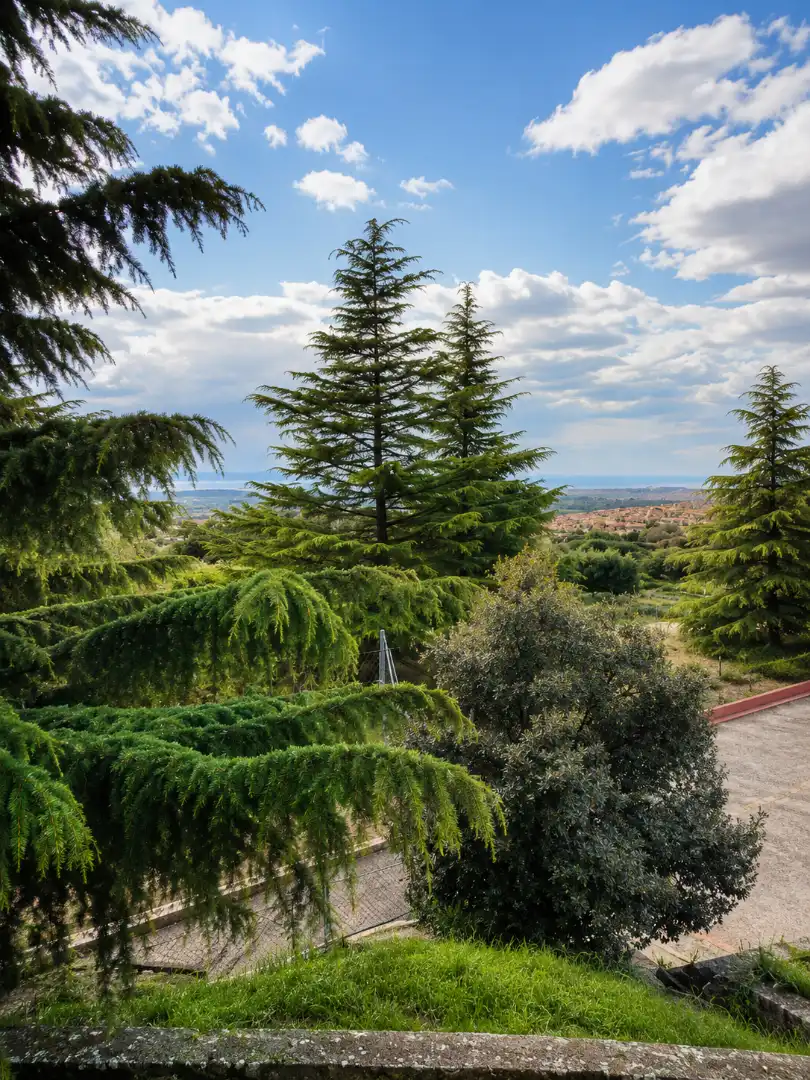 Garten von Wohnung zum Verkauf in El Espinar mit Heizung, Parkett und Abstellraum
