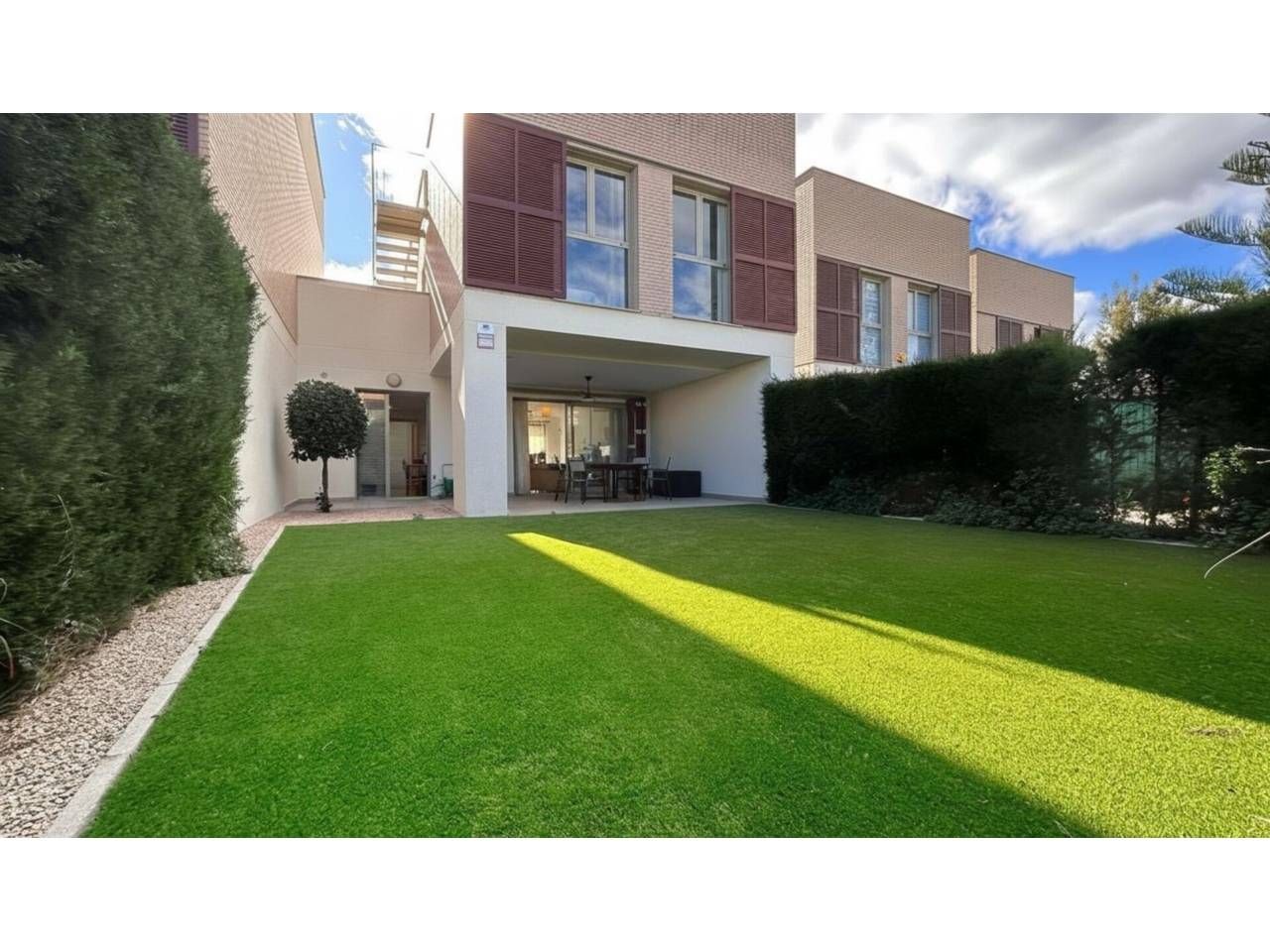 Jardín de Casa o chalet en venta en San Jorge / Sant Jordi con Aire acondicionado, Calefacción y Terraza