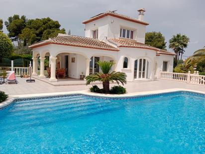 Piscina de Casa o xalet en venda en Jávea / Xàbia amb Calefacció, Jardí privat i Traster