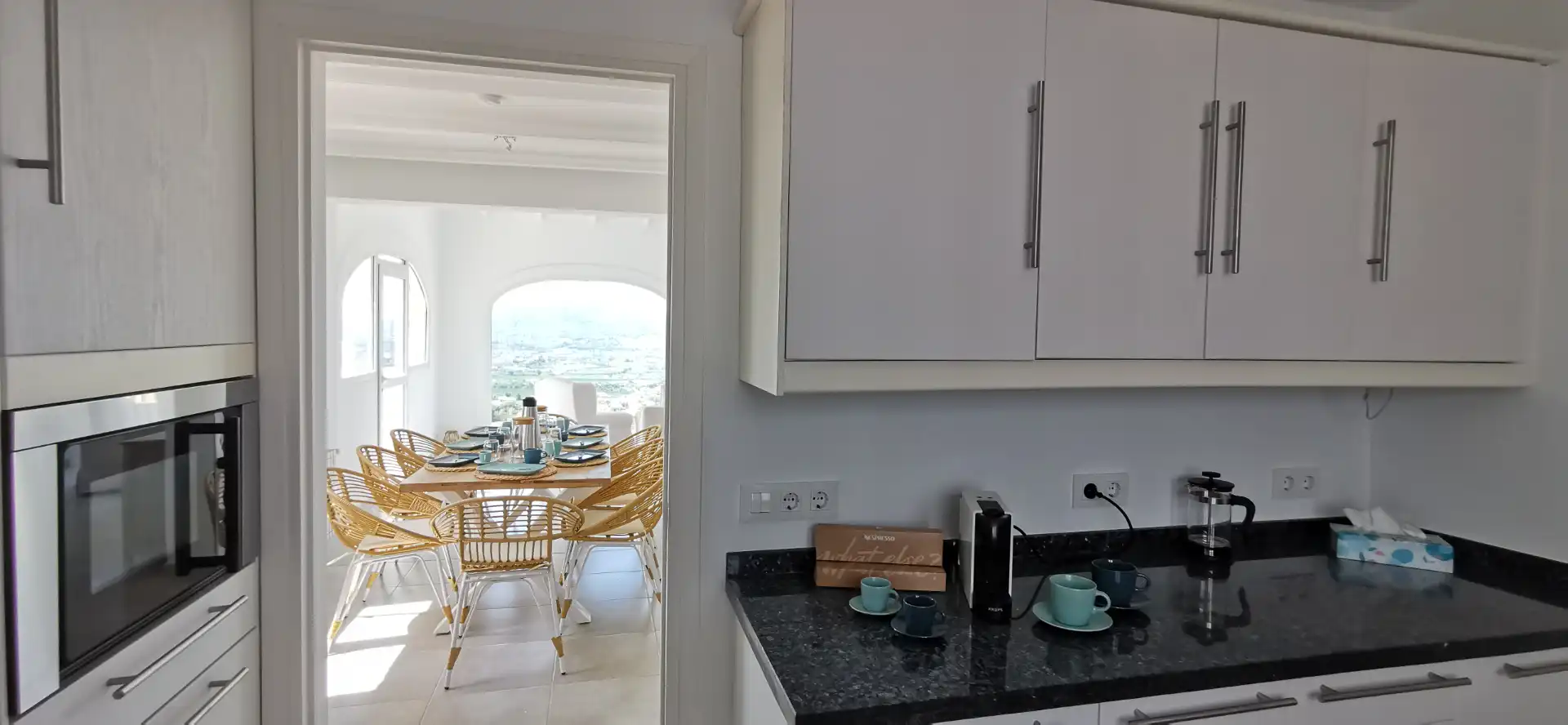 Cocina de Casa o chalet en venta en Jávea / Xàbia con Aire acondicionado, Calefacción y Jardín privado