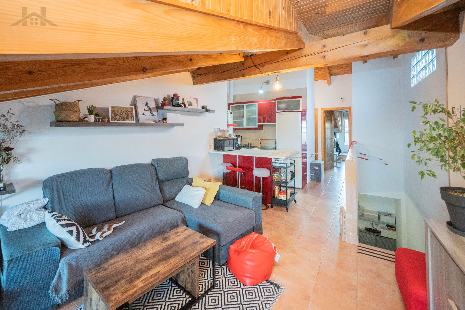 Living room of Attic for sale in Colmenar Viejo  with Terrace and Storage room