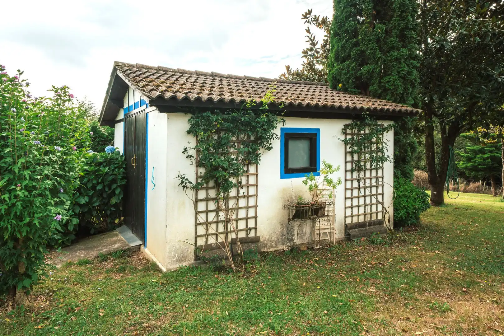 Vista exterior de Casa o chalet en venta en Fruiz con Aire acondicionado, Calefacción y Jardín privado
