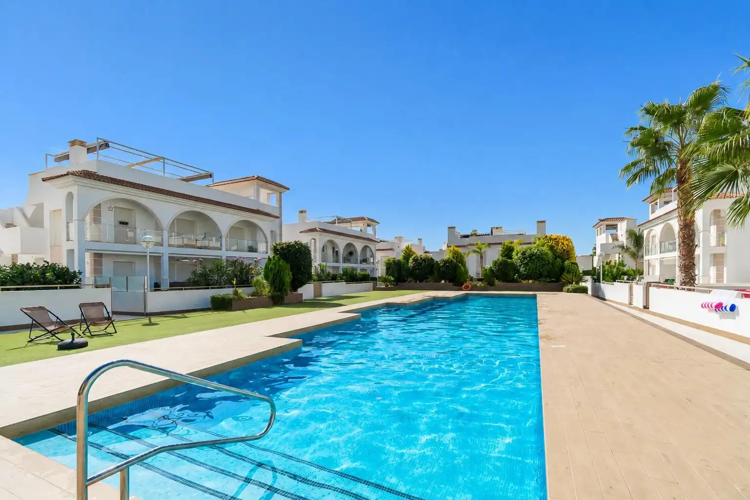 Swimming pool of Ground floor for sale in Rojales  with Terrace, Storage room and Swimming Pool
