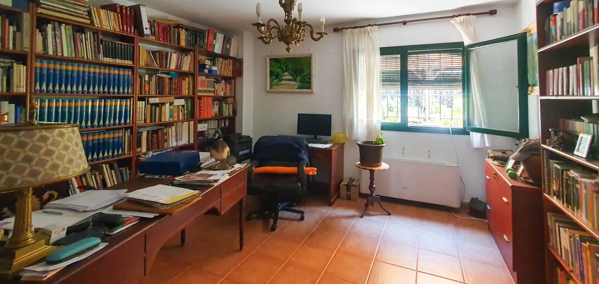 Sala de estar de Casa o chalet en venta en El Casar con Terraza, Trastero y Piscina