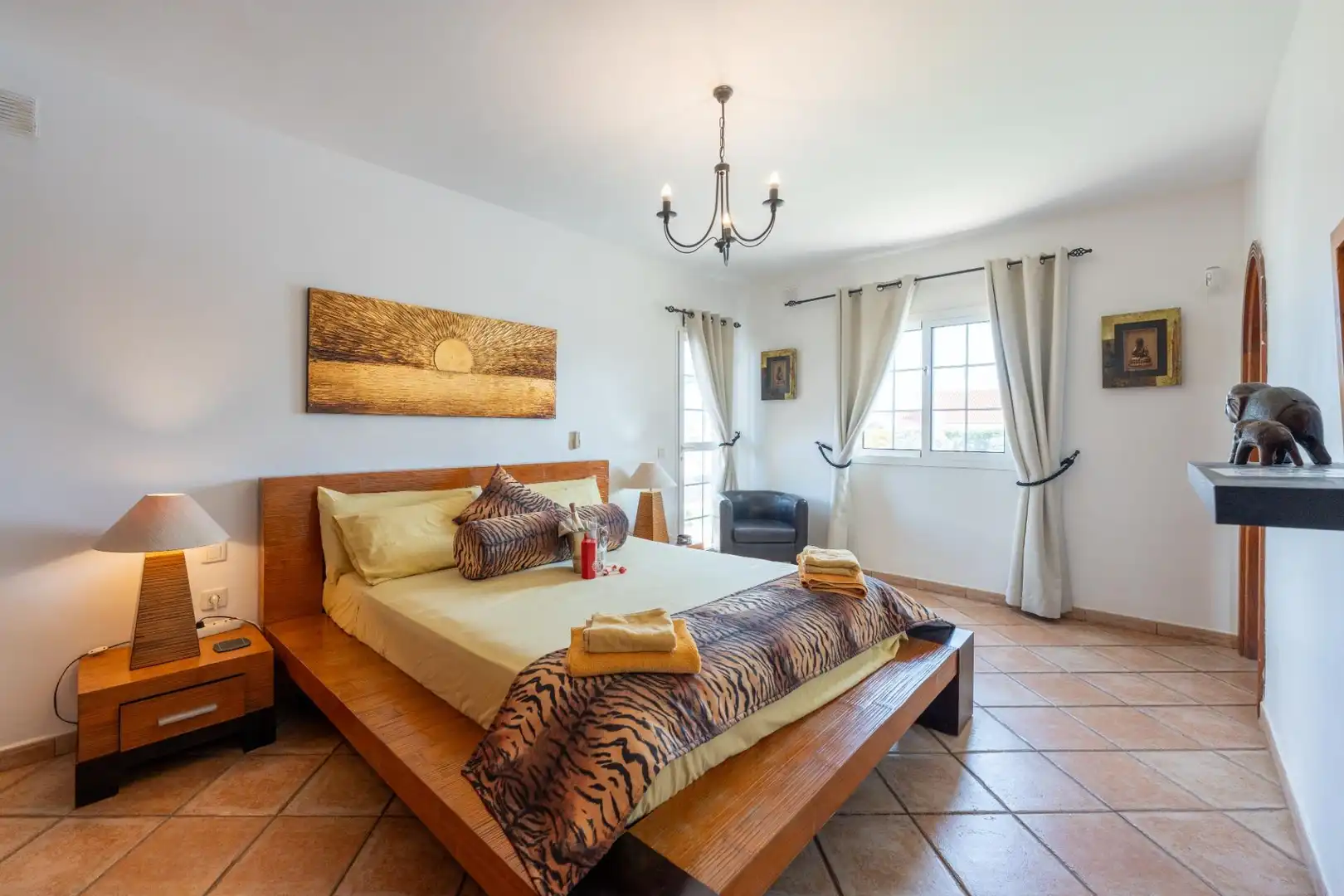 Bedroom of Houses for sale in San Miguel de Abona  with Air Conditioner, Private garden and Terrace