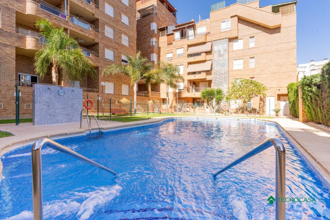Swimming pool of Flat for sale in Roquetas de Mar  with Air Conditioner and Terrace