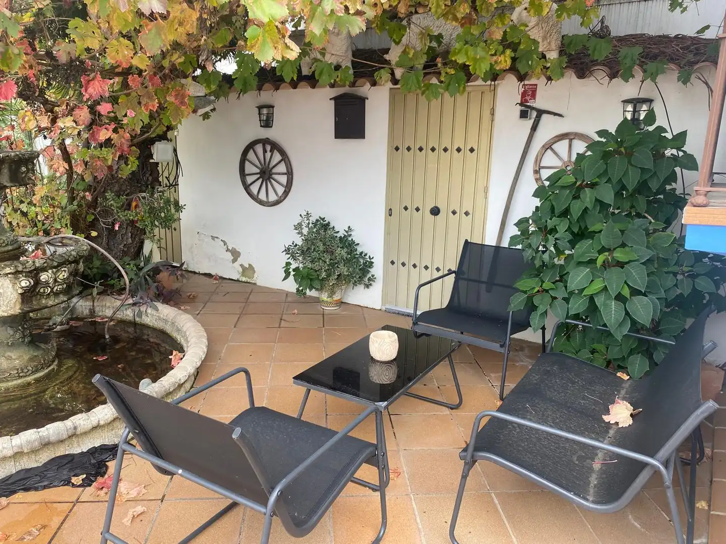 Terrassa de Casa o xalet en venda en Dos Hermanas amb Aire condicionat, Jardí privat i Terrassa