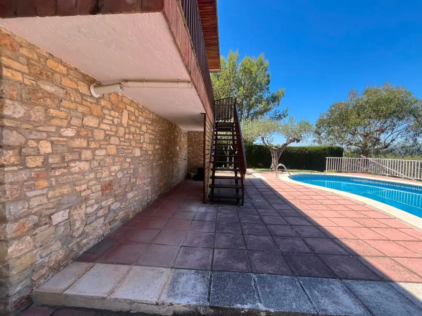 Terrassa de Casa o xalet de lloguer en Gelida amb Jardí privat, Traster i Piscina