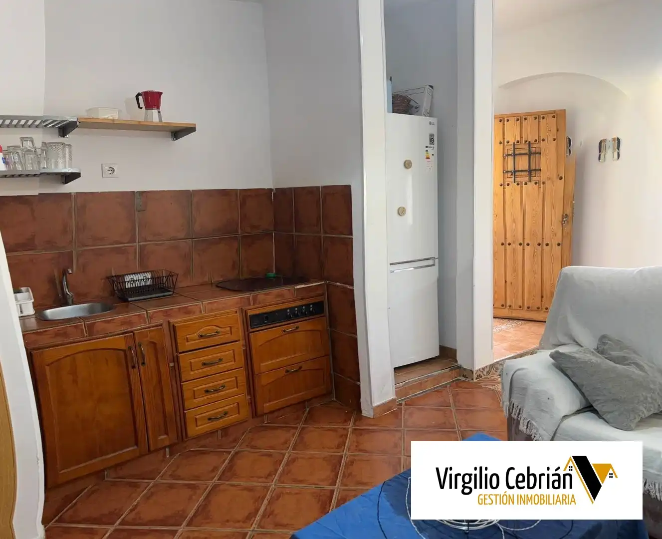 Cuina de Finca rústica en venda en Chipiona amb Jardí privat i Terrassa