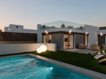 Chalet con piscina en venta en Finestrat Pueblo