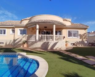 Exterior view of House or chalet for sale in Mutxamel  with Air Conditioner, Heating and Private garden