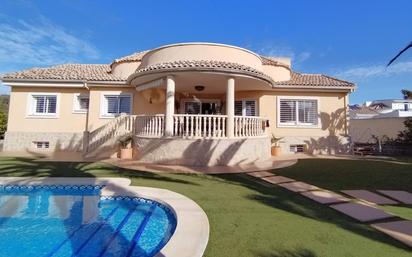 Exterior view of House or chalet for sale in Mutxamel  with Air Conditioner, Heating and Private garden