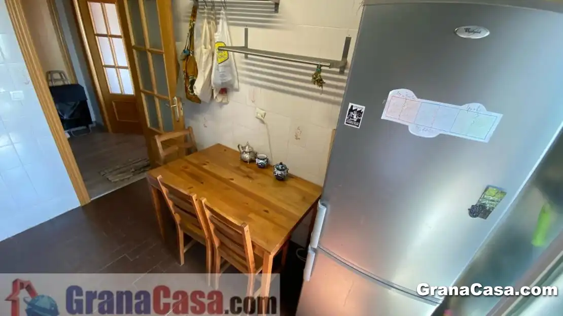 Kitchen of Flat for rent in Granada  with Air Conditioner, Heating and Terrace