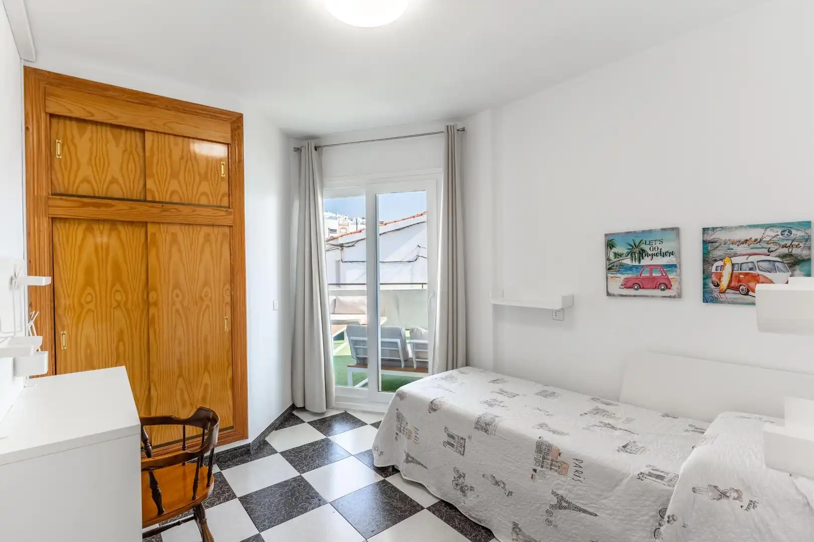 Bedroom of Houses for sale in Níjar  with Private garden