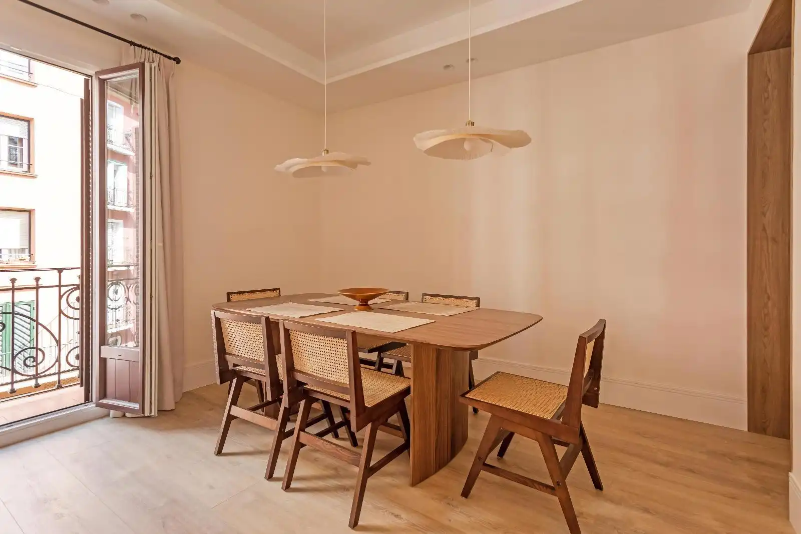 Esszimmer von Wohnungen zur Miete in Barrio de Salamanca