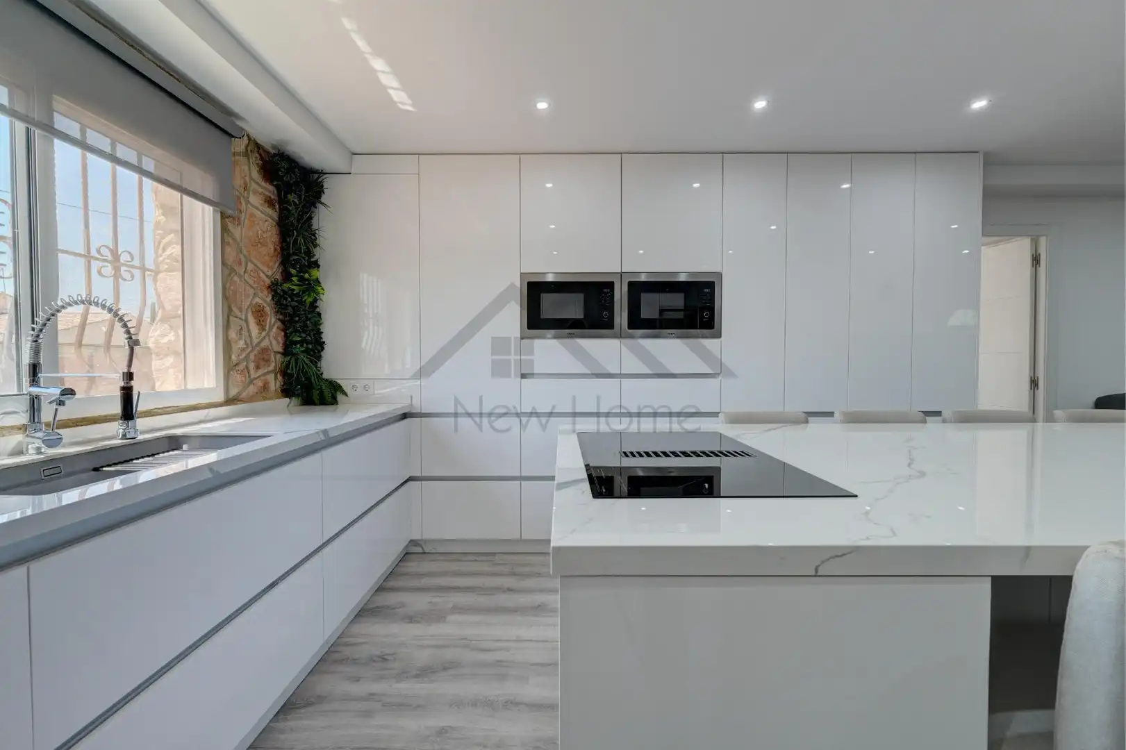Kitchen of Houses for sale in La Pobla de Vallbona  with Air Conditioner, Heating and Private garden