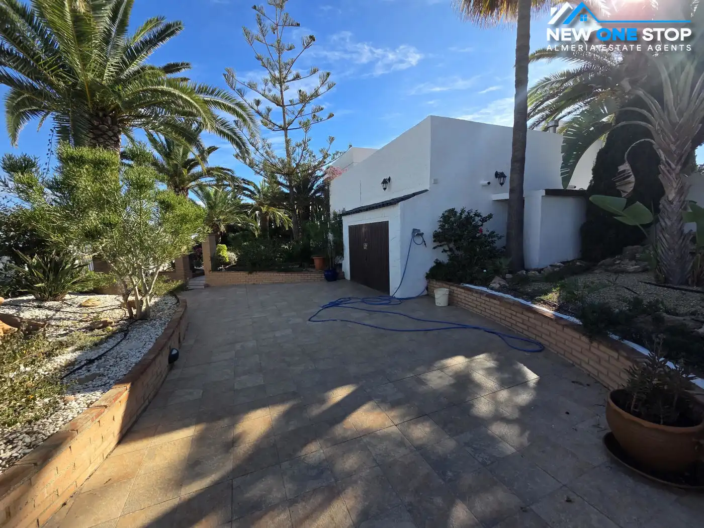 Vista exterior de Casa o chalet en venta en Mojácar con Aire acondicionado, Calefacción y Jardín privado