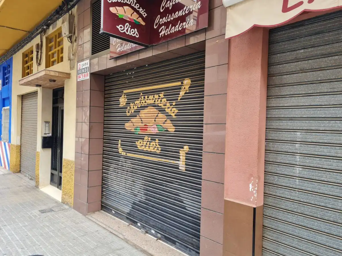 Außenansicht von Geschaftsraum zum Verkauf in Castellón de la Plana / Castelló de la Plana mit Klimaanlage