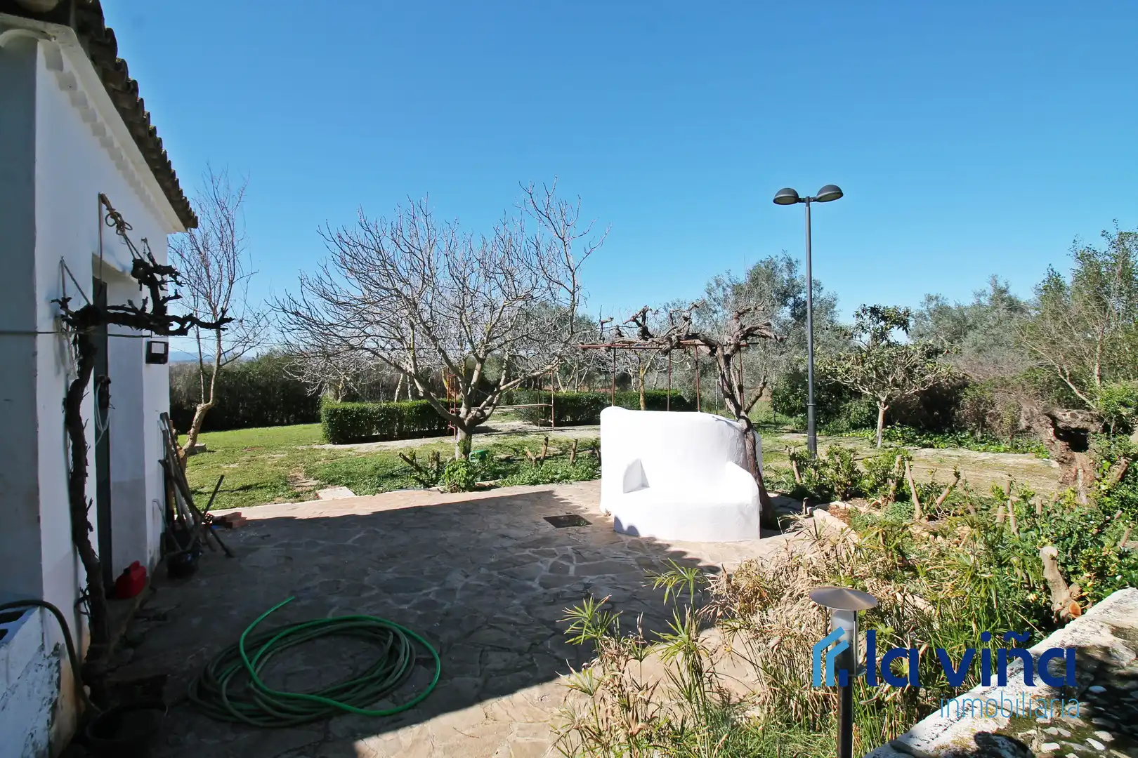 Jardín de Finca rústica en venta en Martín de la Jara con Aire acondicionado, Jardín privado y Trastero